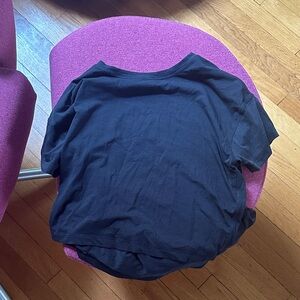 lululemon athletica Black Crop Top